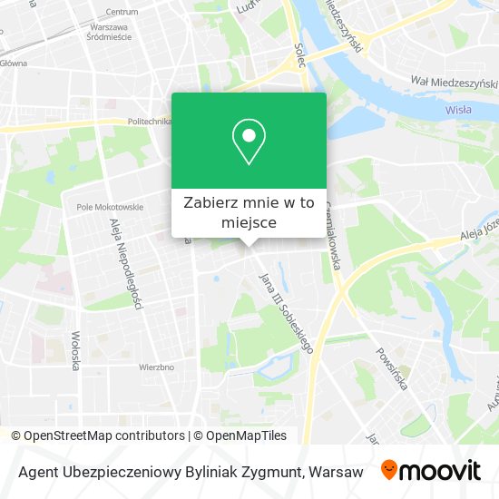 Mapa Agent Ubezpieczeniowy Byliniak Zygmunt