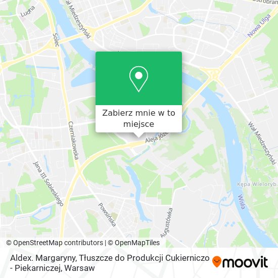 Mapa Aldex. Margaryny, Tłuszcze do Produkcji Cukierniczo - Piekarniczej