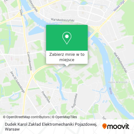 Mapa Dudek Karol Zakład Elektromechaniki Pojazdowej