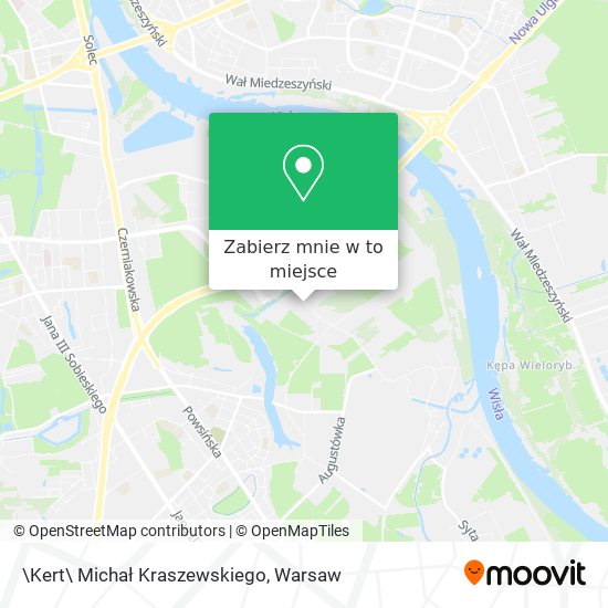 Mapa \Kert\ Michał Kraszewskiego