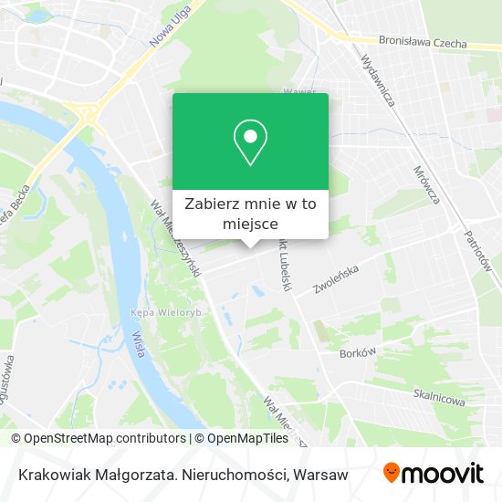 Mapa Krakowiak Małgorzata. Nieruchomości