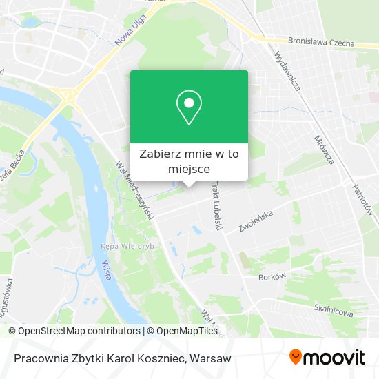 Mapa Pracownia Zbytki Karol Koszniec