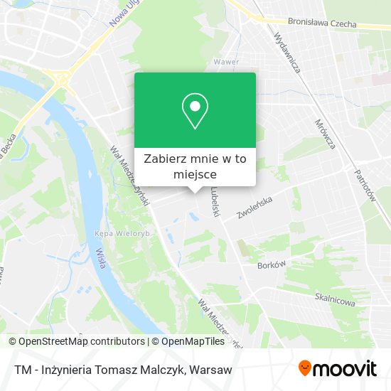 Mapa TM - Inżynieria Tomasz Malczyk