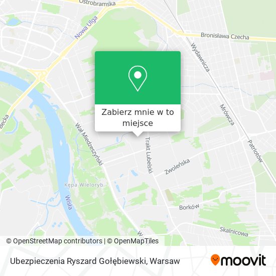 Mapa Ubezpieczenia Ryszard Gołębiewski