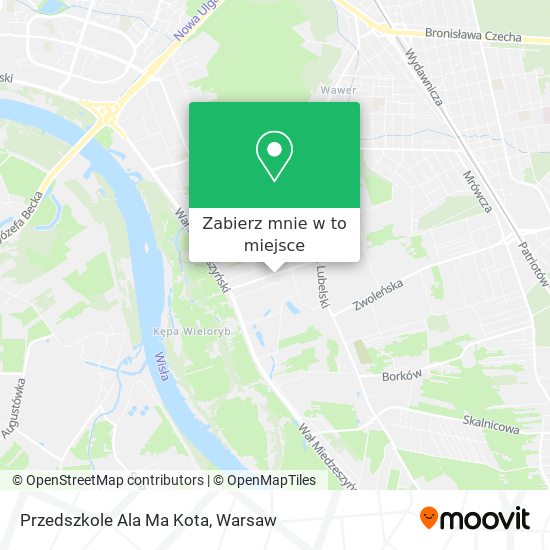 Mapa Przedszkole Ala Ma Kota