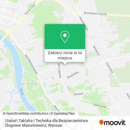 Mapa \Salus\ Taktyka i Technika dla Bezpieczeństwa Zbigniew Mazurkiewicz