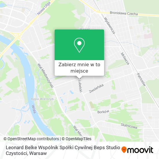 Mapa Leonard Belke Wspólnik Spółki Cywilnej Beps Studio Czystości