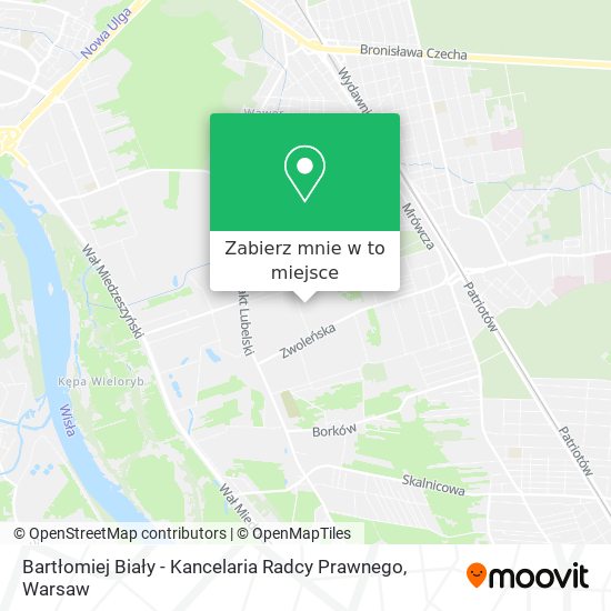 Mapa Bartłomiej Biały - Kancelaria Radcy Prawnego