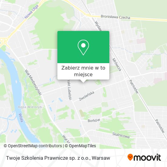 Mapa Twoje Szkolenia Prawnicze sp. z o.o.