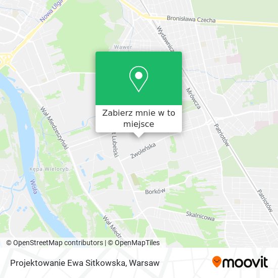 Mapa Projektowanie Ewa Sitkowska