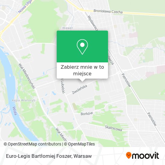 Mapa Euro-Legis Bartłomiej Foszer