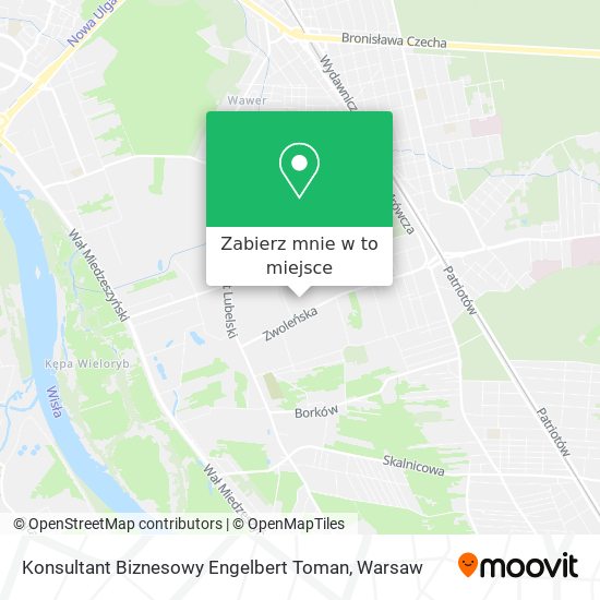 Mapa Konsultant Biznesowy Engelbert Toman