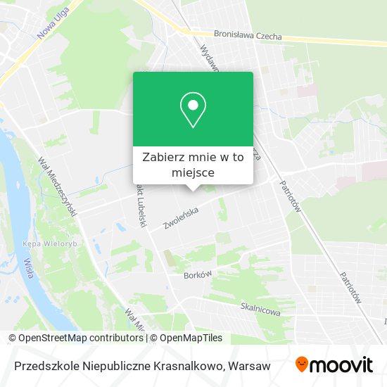 Mapa Przedszkole Niepubliczne Krasnalkowo