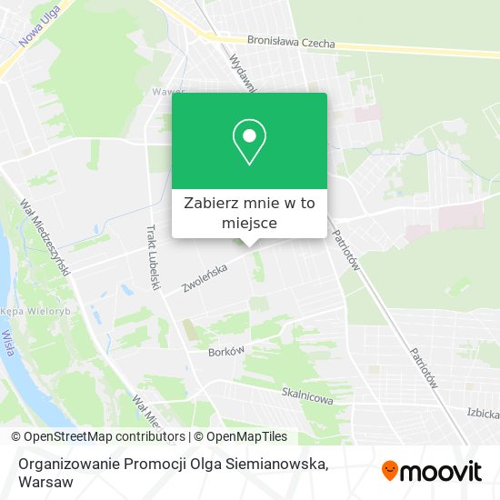 Mapa Organizowanie Promocji Olga Siemianowska