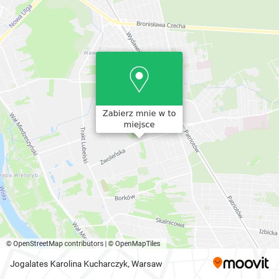 Mapa Jogalates Karolina Kucharczyk