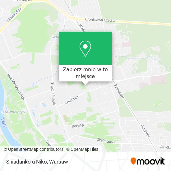 Mapa Śniadanko u Niko