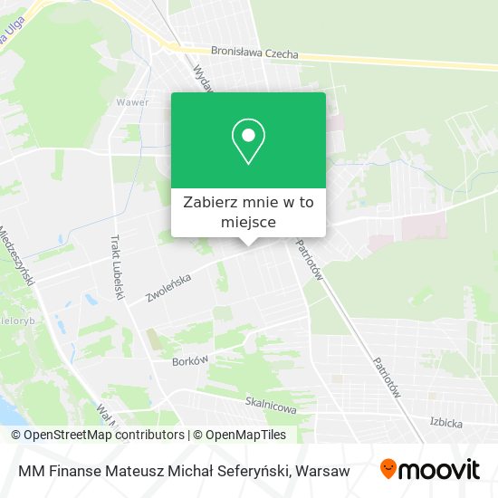 Mapa MM Finanse Mateusz Michał Seferyński