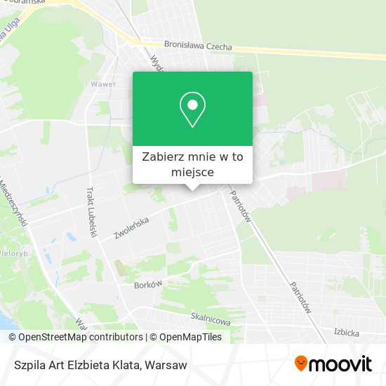 Mapa Szpila Art Elzbieta Klata