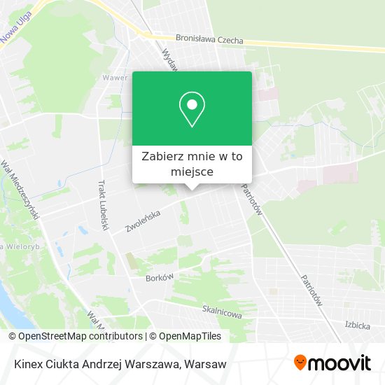 Mapa Kinex Ciukta Andrzej Warszawa