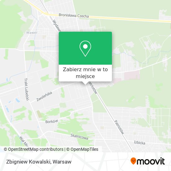 Mapa Zbigniew Kowalski