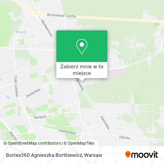 Mapa Bortex360 Agnieszka Bortkiewicz