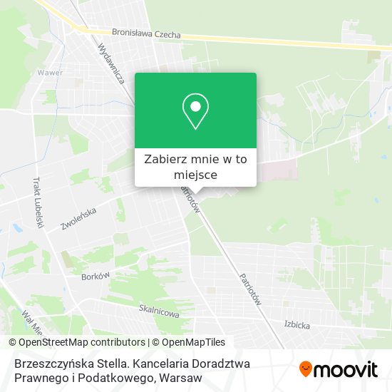 Mapa Brzeszczyńska Stella. Kancelaria Doradztwa Prawnego i Podatkowego