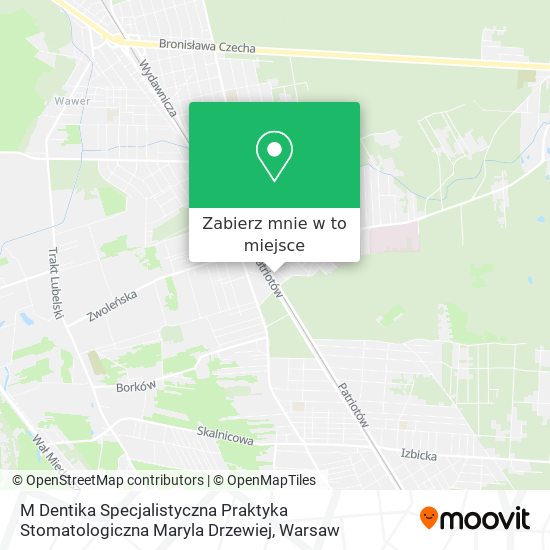 Mapa M Dentika Specjalistyczna Praktyka Stomatologiczna Maryla Drzewiej