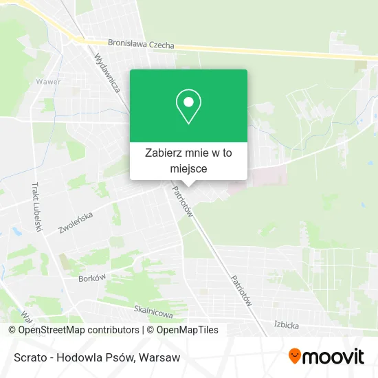 Mapa Scrato - Hodowla Psów