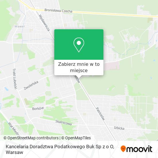 Mapa Kancelaria Doradztwa Podatkowego Buk Sp z o O