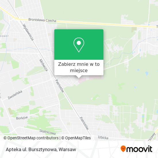 Mapa Apteka ul. Bursztynowa