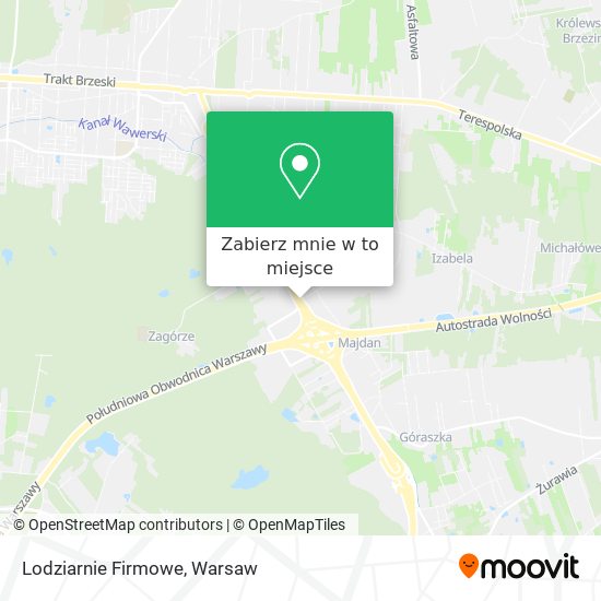 Mapa Lodziarnie Firmowe