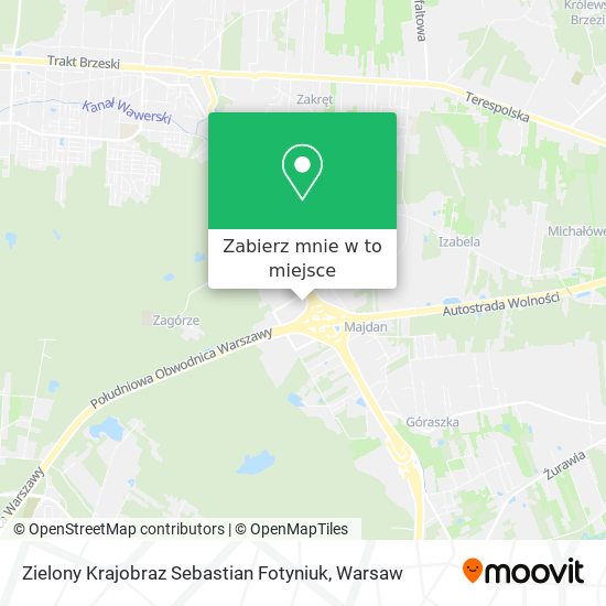 Mapa Zielony Krajobraz Sebastian Fotyniuk