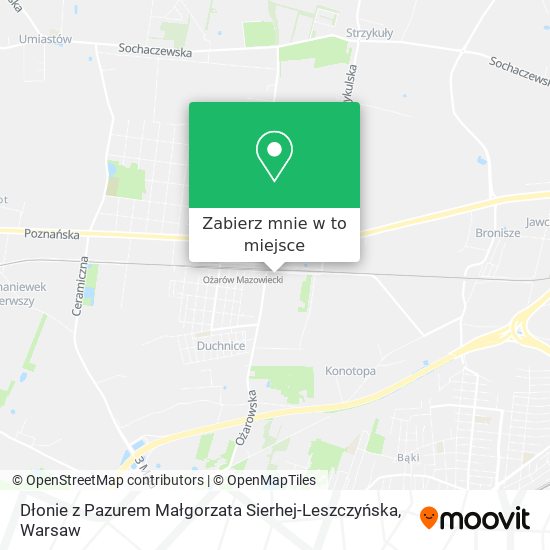 Mapa Dłonie z Pazurem Małgorzata Sierhej-Leszczyńska