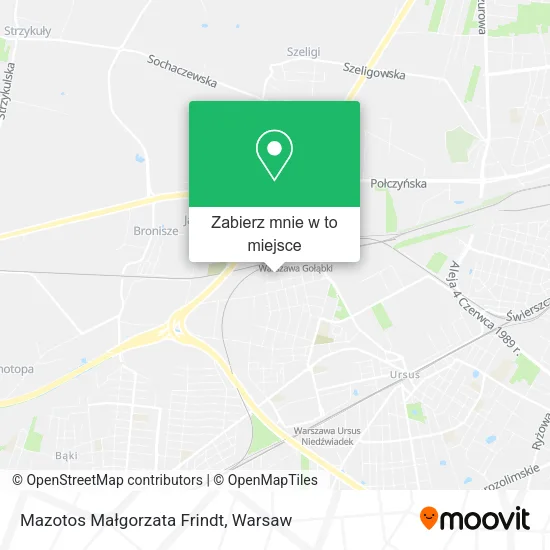 Mapa Mazotos Małgorzata Frindt