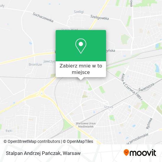 Mapa Stalpan Andrzej Pańczak