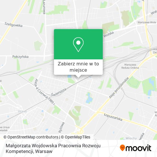 Mapa Małgorzata Wojdowska Pracownia Rozwoju Kompetencji