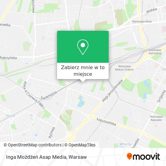 Mapa Inga Możdżeń Asap Media