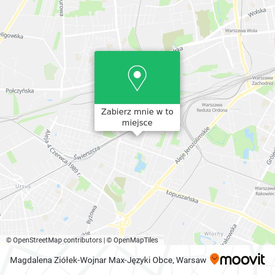 Mapa Magdalena Ziółek-Wojnar Max-Języki Obce