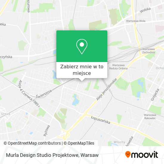 Mapa Murla Design Studio Projektowe