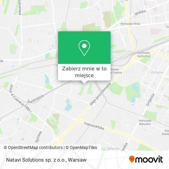 Mapa Natavi Solutions sp. z o.o.