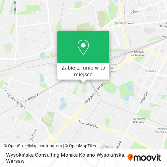 Mapa Wysokińska Consulting Monika Kolano-Wysokińska