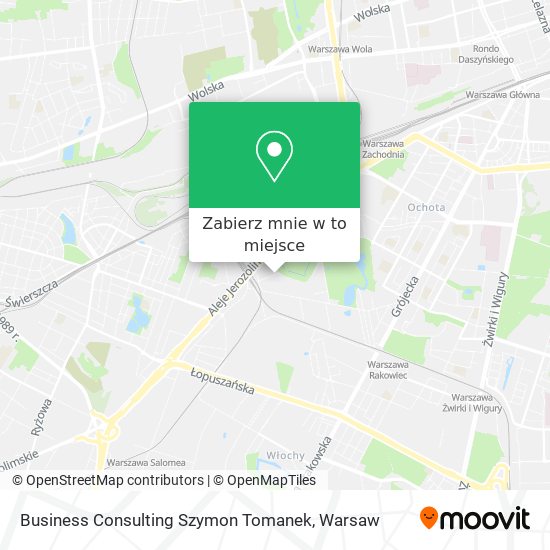 Mapa Business Consulting Szymon Tomanek