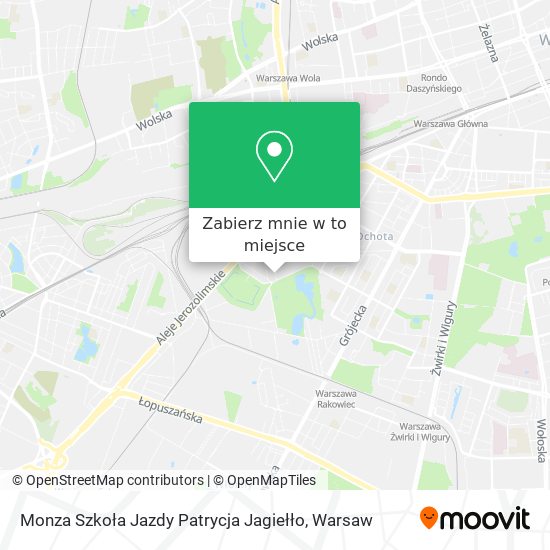 Mapa Monza Szkoła Jazdy Patrycja Jagiełło