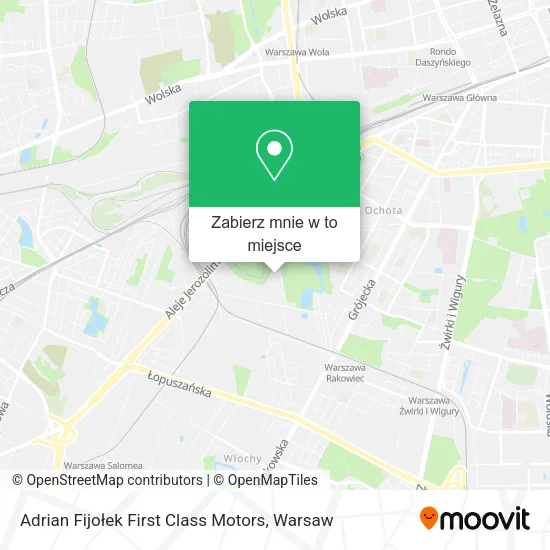 Mapa Adrian Fijołek First Class Motors