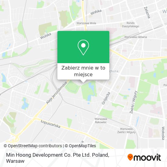 Mapa Min Hoong Development Co. Pte Ltd. Poland