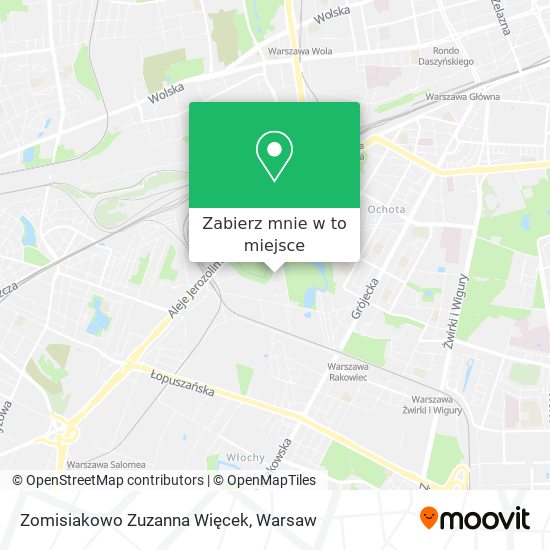 Mapa Zomisiakowo Zuzanna Więcek