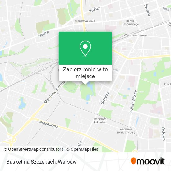 Mapa Basket na Szczękach