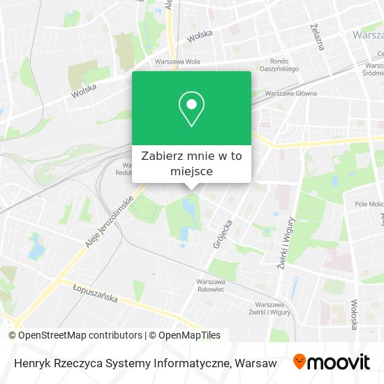 Mapa Henryk Rzeczyca Systemy Informatyczne