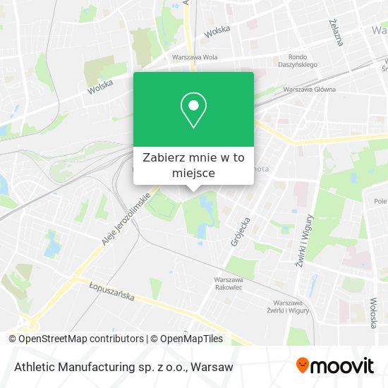 Mapa Athletic Manufacturing sp. z o.o.