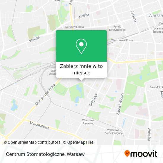 Mapa Centrum Stomatologiczne